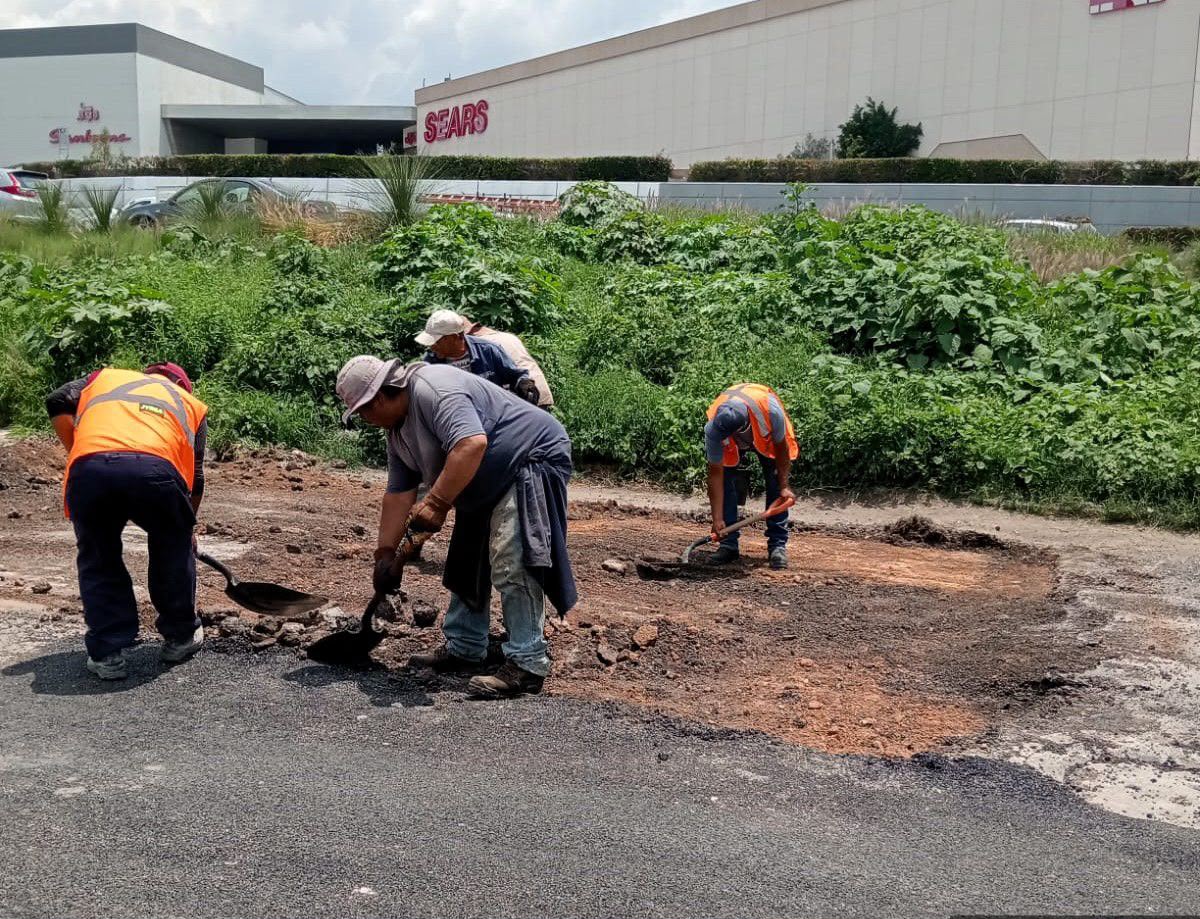 Atiende Gobierno de la Capital afectaciones viales en Sierra Vista por temporada de lluvias